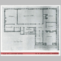 Baillie Scott, A Country House, First floor plan, The Studio, vol.19, 1900, p.32.jpg
